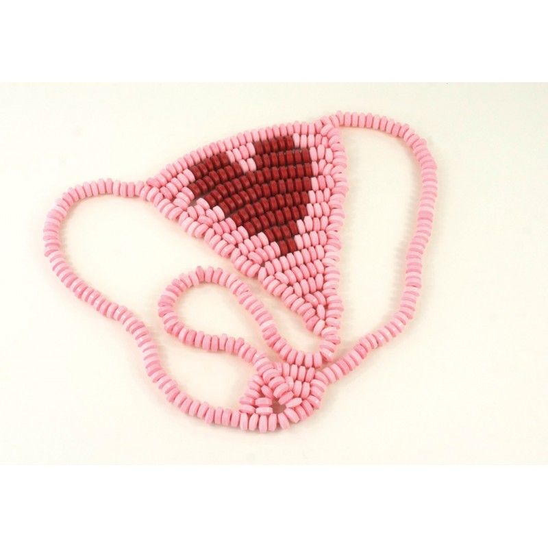 Lovers Candy Heart Shape Edible G-String One Size Fits All > Novelties > Candy & Edible Items Main image