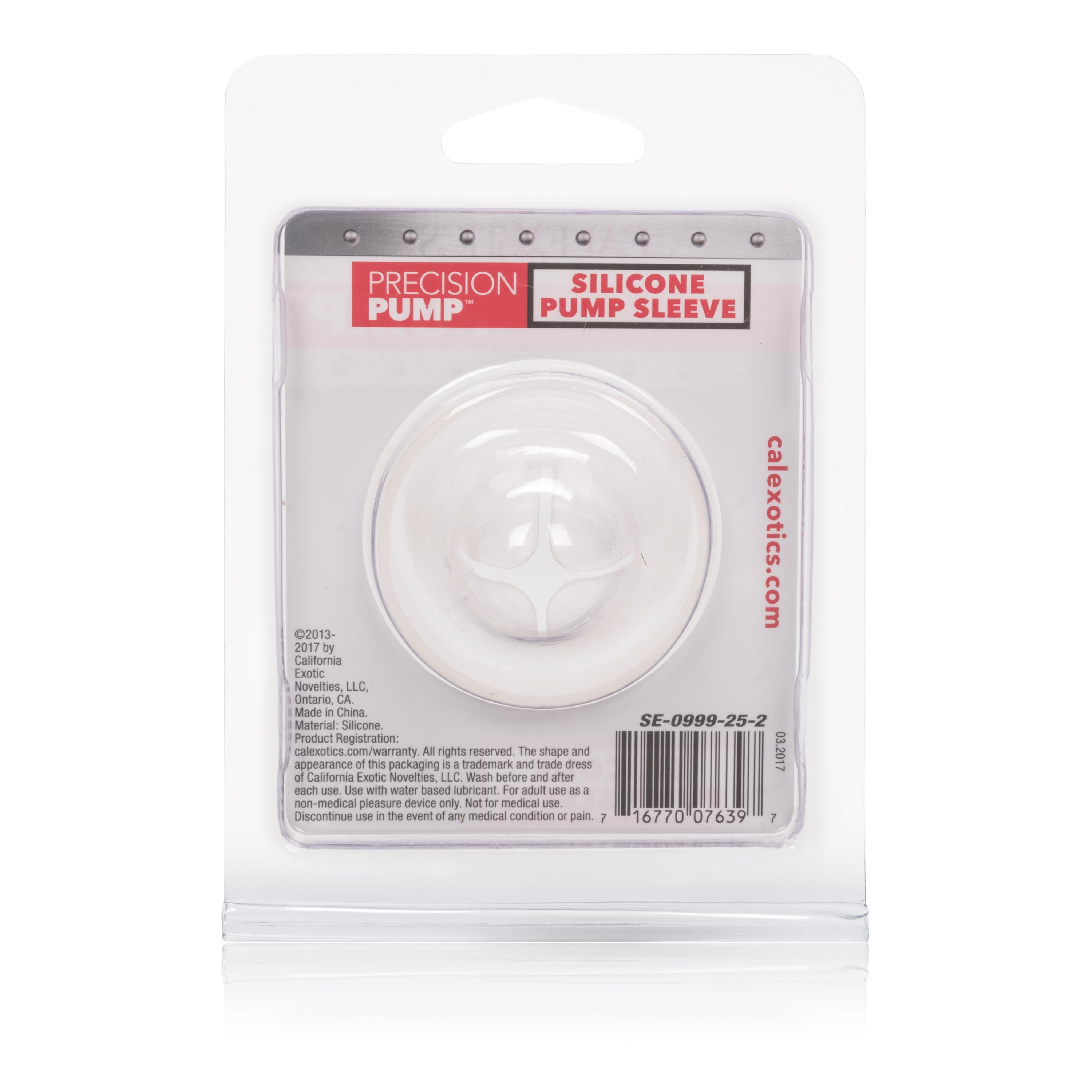 Precision Pump Silicone Pump Sleeve Clear Fits Cylinders Up to 3 Inches Diameter 2.25 Inch Long PUMPS
