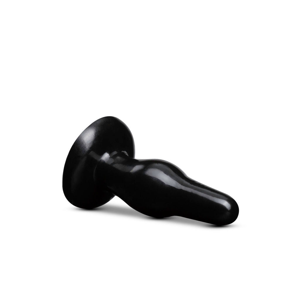 Blush Anal Adventures Pleasure Plug Black for Comfortable Use Butt Plugs