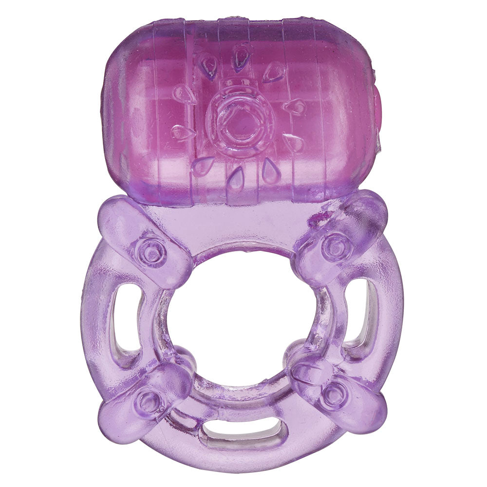 Cloud 9 Purple Pleasure Tickler 5-Speed Vibrating Cock Ring > Cock Ring > Vibrating