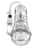 Pdx Elite Viewtube Vac XXL (Clear) – See-Through Ez-Grip Pump Stroker > Sex Toys For Men > Masturbators > Manual