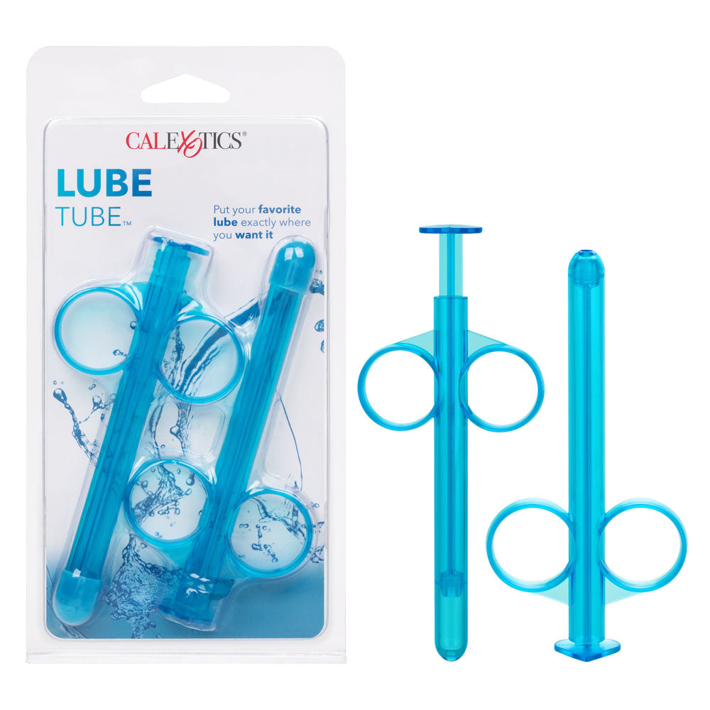 Lube Tube Blue Reusable Lubricant Dispensing Tube Set Lube Applicator