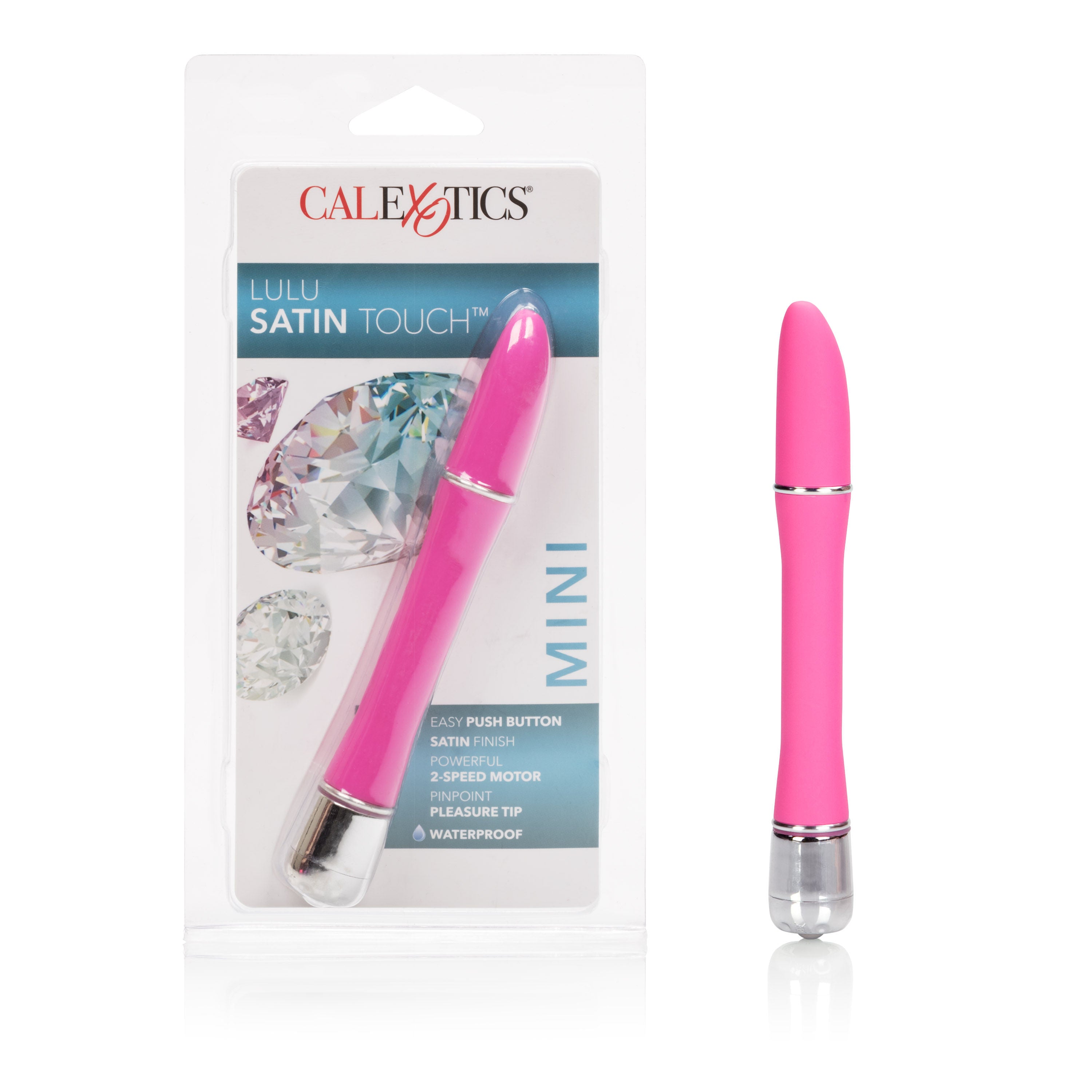Lulu Satin Touch Vibe Pink Petite Power > Vibrators > Standard Vibrators