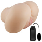 Luna Realistic Dual-Entry Vibrating Masturbator > Sex Toys For Men > Assbators