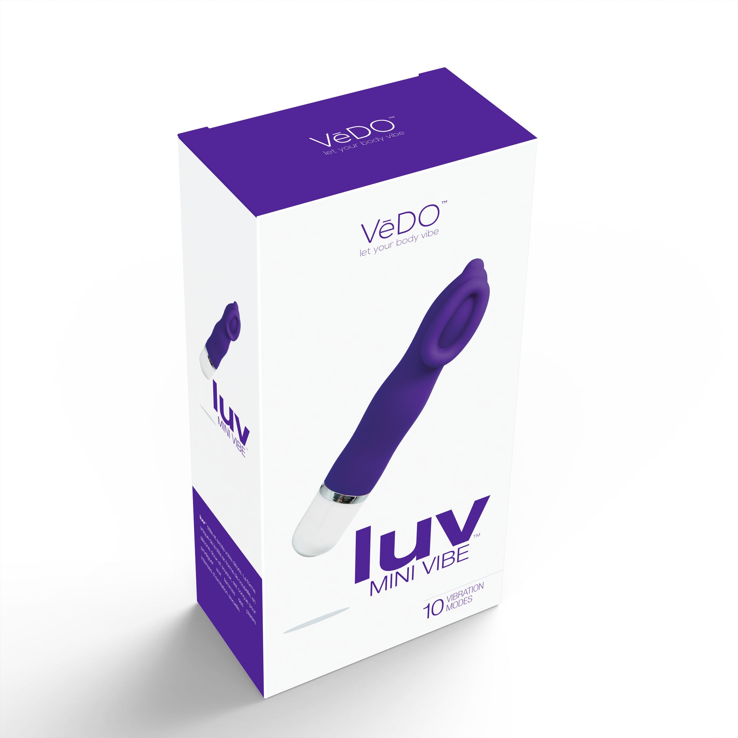 Luv Mini Vibe Into You Indigo Compact > Vibrators > Mini Vibrators