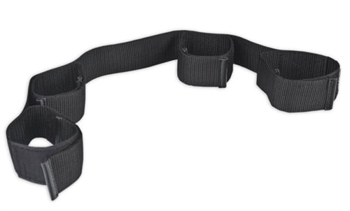 Lux Fetish Bondage Buddy Positioning Accessory in Black Sex Positioners