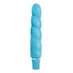 Luxe Anastasia Aqua 5.25 Inch Vibrating Silicone Toy > Vibrators > Standard Vibrators