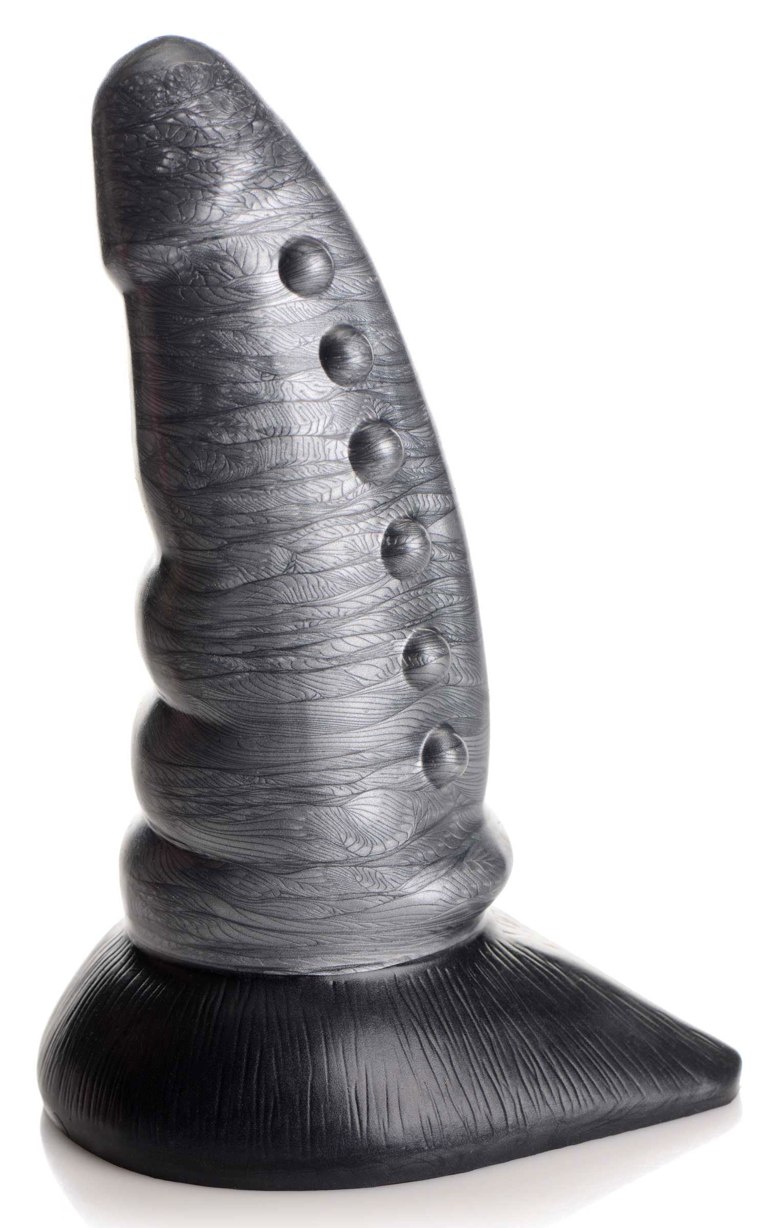 Creature Cocks Beastly Tapered Bumpy Silicone Dildo with Suction Cup Base Fantasy Dongs