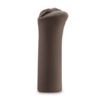 Hot Chocolate Nicole's Kitty Vagina Masturbator – Soft Masturbator Brown > Sex Toys For Men > Masturbators > Manual