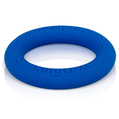 RingO XL Liquid Silicone Cock Ring in Black by Screaming O COCK RINGS