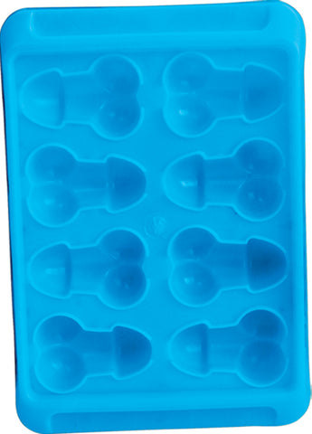 Blue Balls Penis Shaped Ice Cube Tray > Novelties > Bachelor & Bachelorette Items