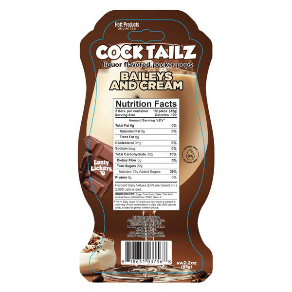 Baileys and Cream Pecker Pop Edible Adult Party Favor Candy Default Title > Relaxation Zone > Edible Treats