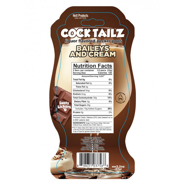Cocktailz Pecker Pop – Flavoured Candy Baileys & Cream > Novelties > Candy & Edible Items