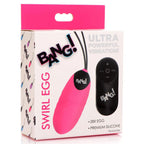 28x Swirl Silicone Egg - Pink Pink > Sex Toys For Ladies > Vibrating Eggs