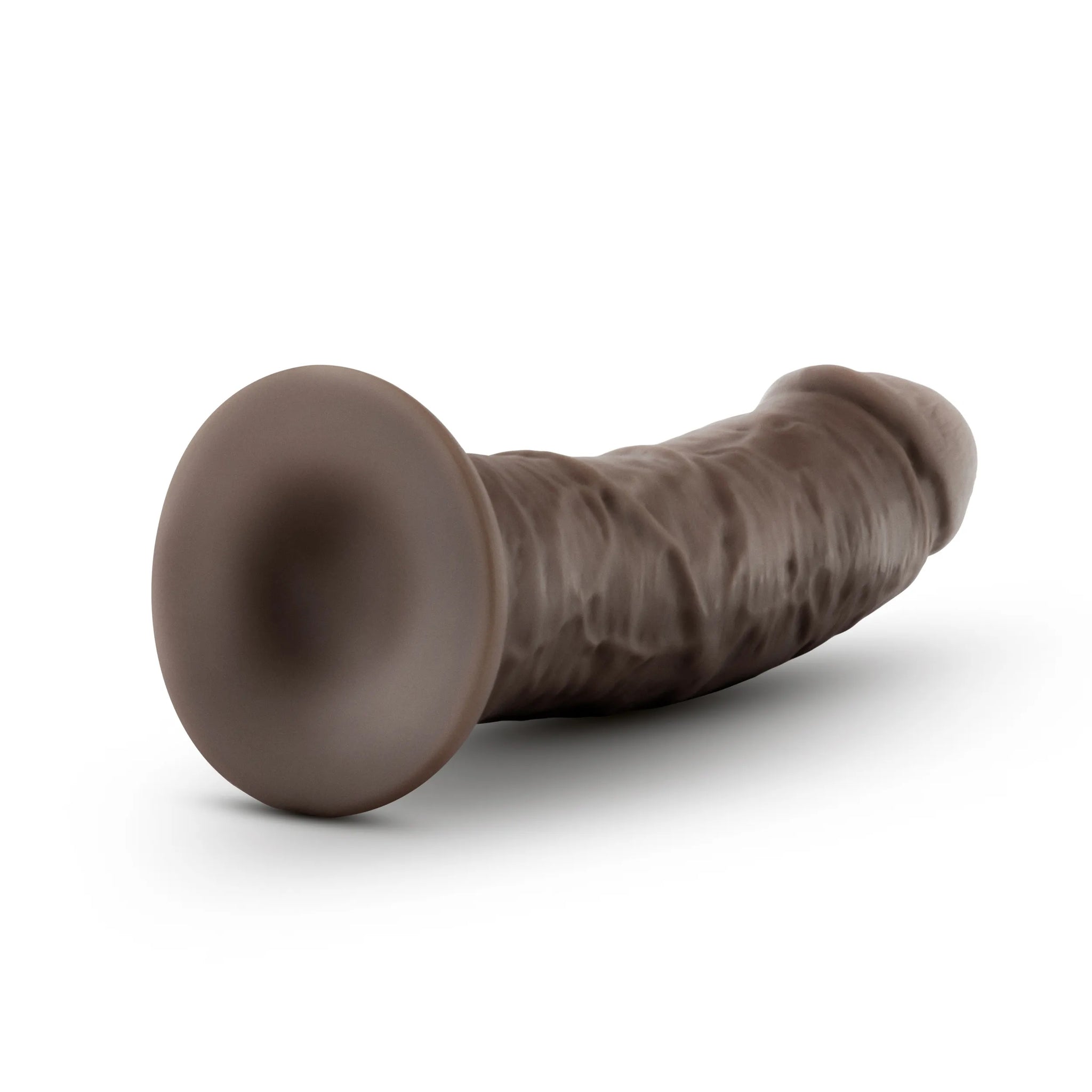 Blush Au Naturel 8 Inch Dildo – Dual Density Suction Cup Dildo Brown > Dildos > Realistic Dildos