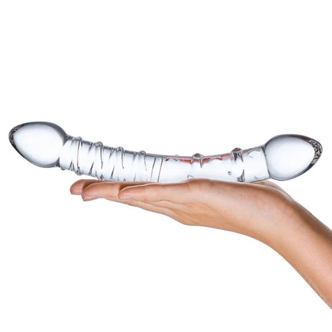 Double Trouble Glass Dildo – Dual-Ended Glass Dildo DONGS Glass