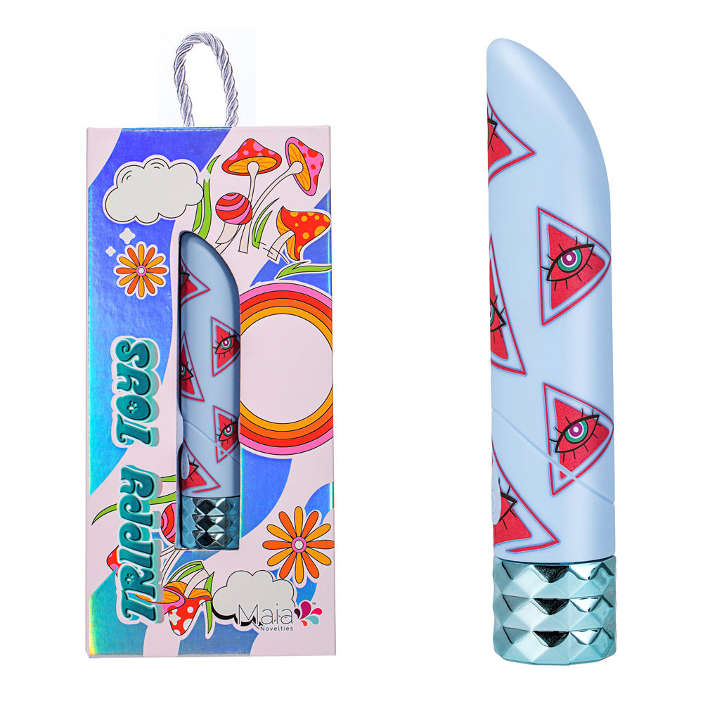 Grateful Deb Vibrating 25 Function Bullet Toy Blue BULLETS