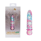 Maia Jaguar 420 Tie Dye – 10.1 cm USB Rechargeable Bullet Vibrator Pink > Vibrators > Mini Vibrators