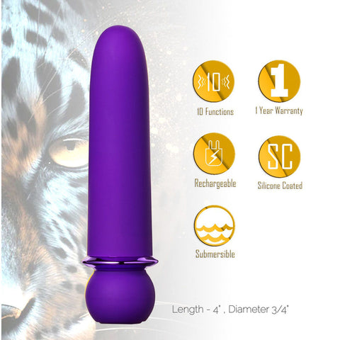 Maia JAGUAR - - 10.1 cm USB Rechargeable Bullet BULLETS & EGGS
