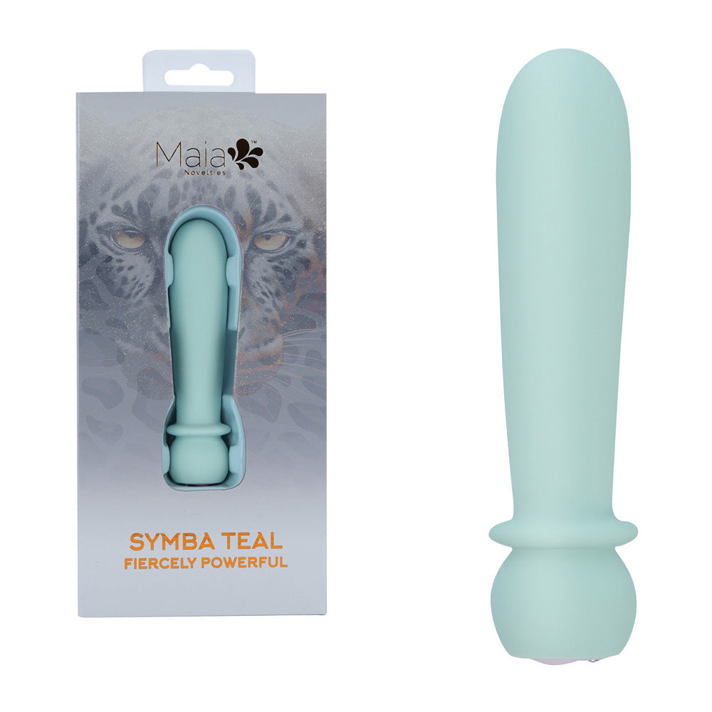 Maia SYMBA – Flexible Silicone Bullet Vibrator Teal > Vibrators > Mini Vibrators