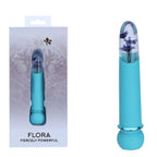 Maia FLORA – 12.7 cm USB Rechargeable Clitoral Vibrator Teal > Vibrators > Mini Vibrators