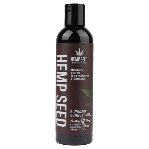 Hemp Seed Massage & Body Oil - Guavalava 237 ml Scented Oil Default Title Massage Oil