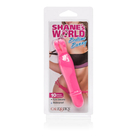 Shane's World Bedtime Bunny Pink Clitoral Vibrator with 10 Modes STIMULATORS