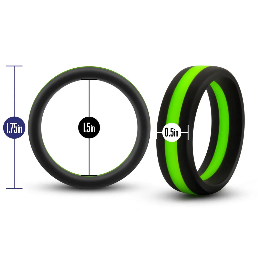 Performance Silicone Go Pro – Soft Stretchy Hypoallergenic Silicone Cock Ring > Cock Ring > Single