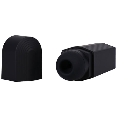 Rechargeable Clitoral Sucking Stimulator in Compact Black Design STIMULATORS