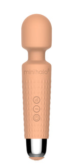 Mini Halo Peach Fuzz Wireless Wand Massager Rechargeable Default Title > Sex Toys > Mini Massagers