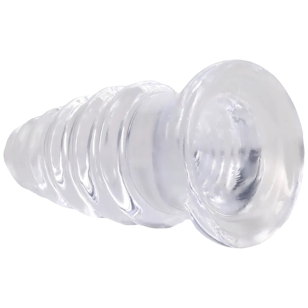 Doc Johnson Crystal Jellies Anal Twist – Phthalate-Free 5 Inch Butt Plug > Anal Range > Butt Plugs