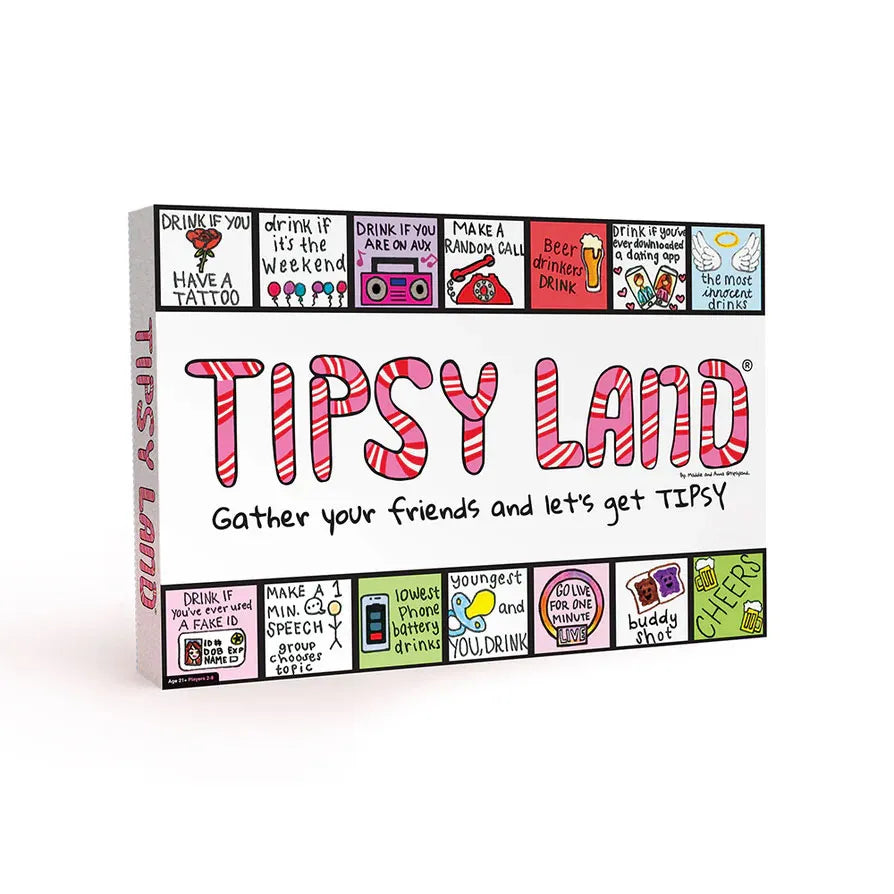 Tipsy Land – Party Drinking Board Game Default Title > Novelties > Board Games