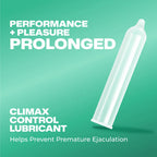 Trojan Extended Pleasure Condoms 12 Pack with Climax Control > Essentials > Condoms
