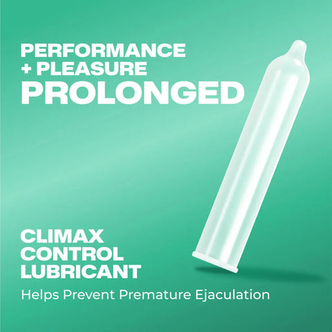 Trojan Extended Pleasure Condoms 12 Pack with Climax Control > Essentials > Condoms