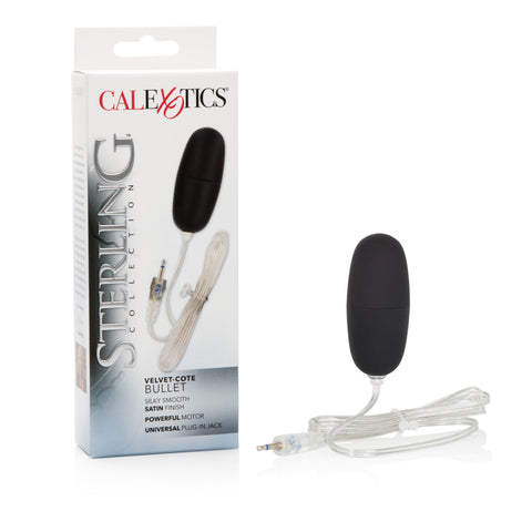 Sterling Collection Velvet-Cote Bullet Vibrator for Women BULLETS & EGGS