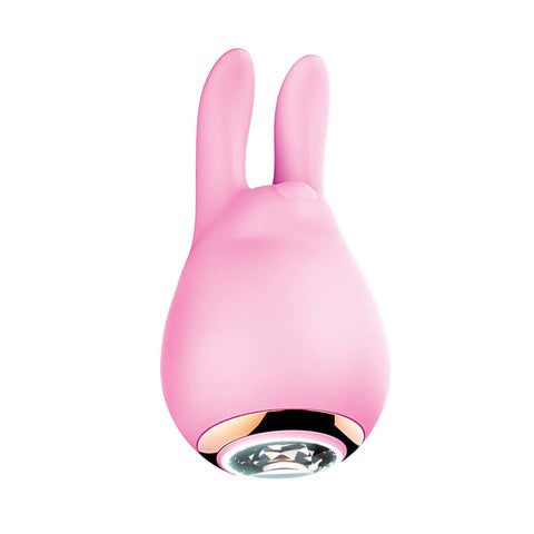 Goddess Diamond Bunny Tickler Pink Adult Intimacy Toy Vibrator Pink STIMULATORS
