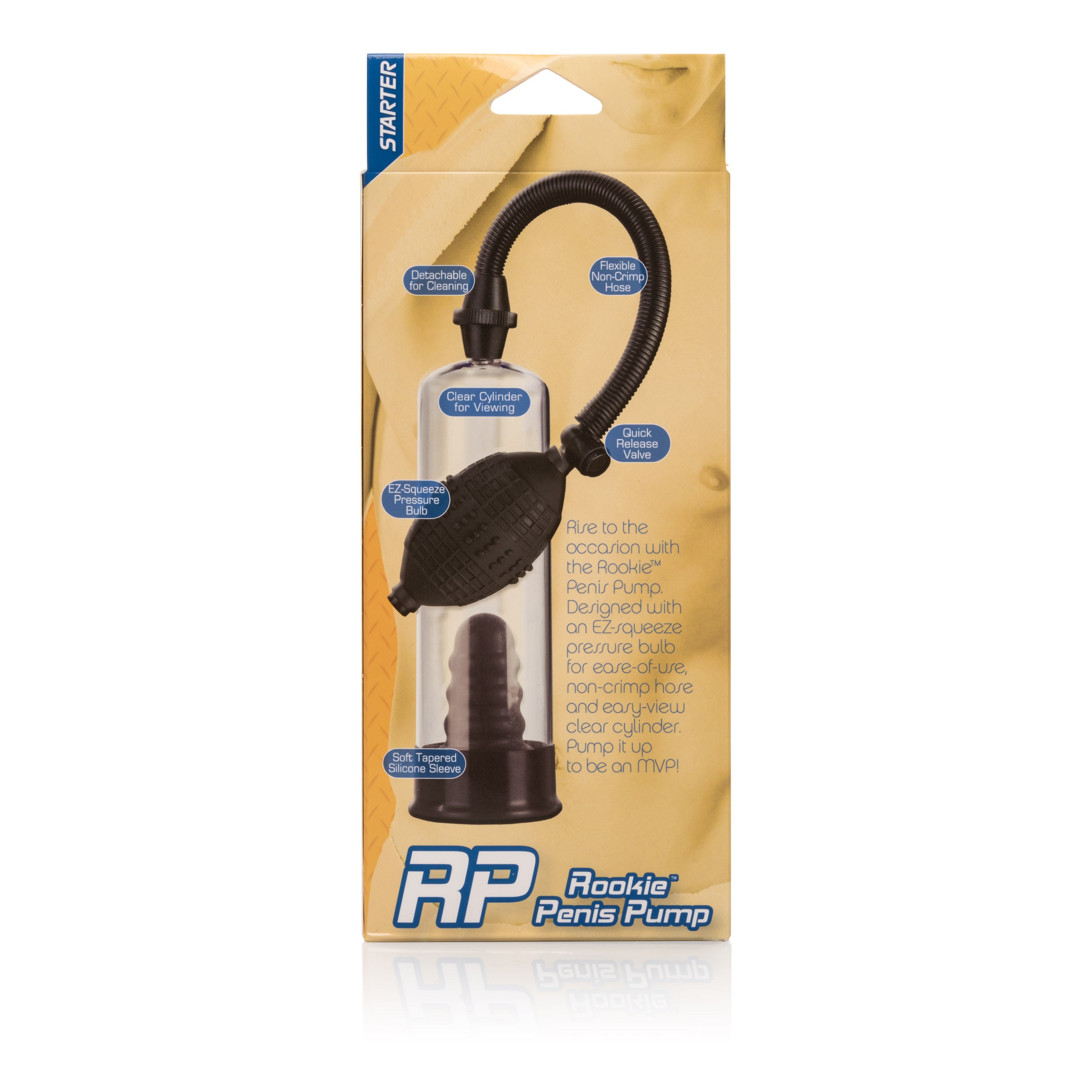 Rookie Penis Pump with EZ Squeeze Bulb for Fast Enhancement PUMPS