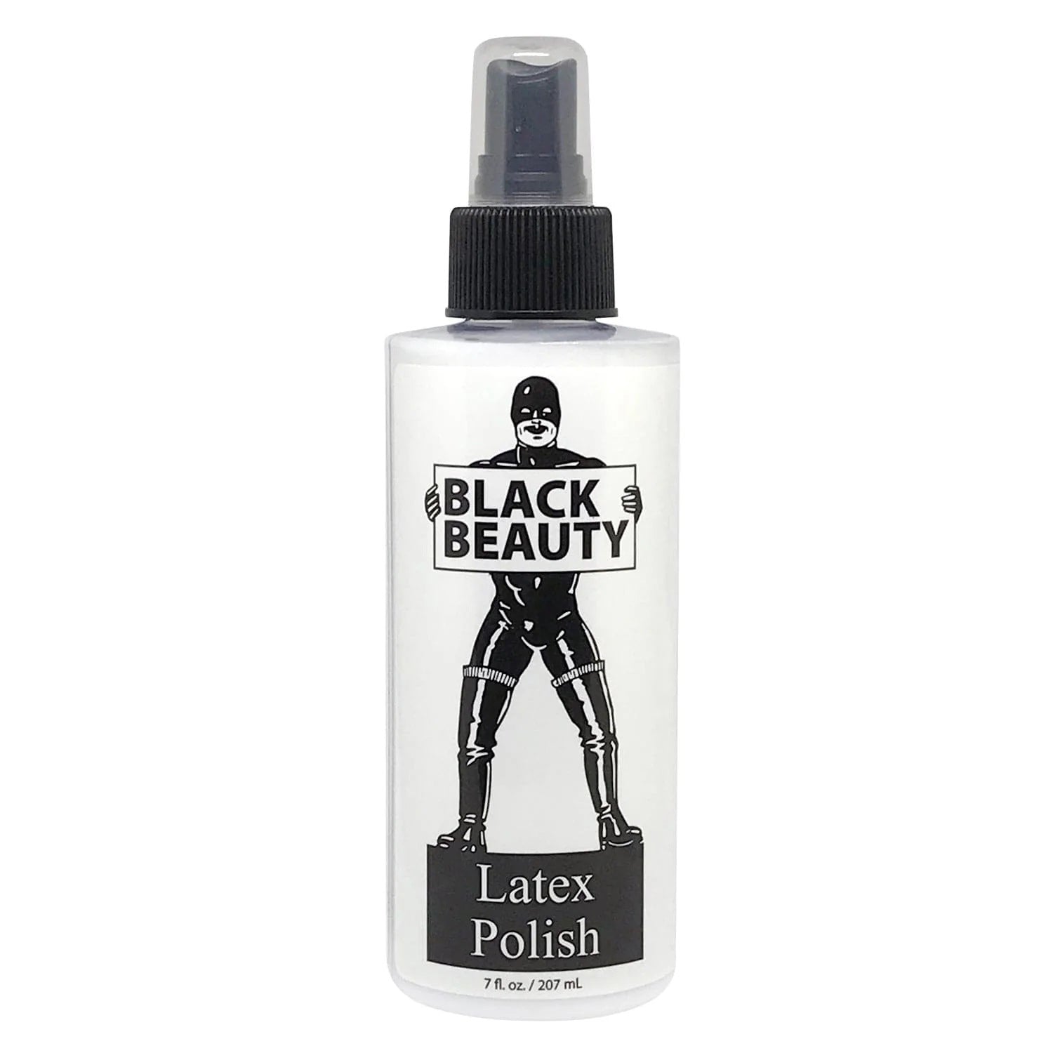 Black Beauty Latex Polish Spray Bottle 7 Ounces 207 mls Default Title > Essentials > Toy Cleaners