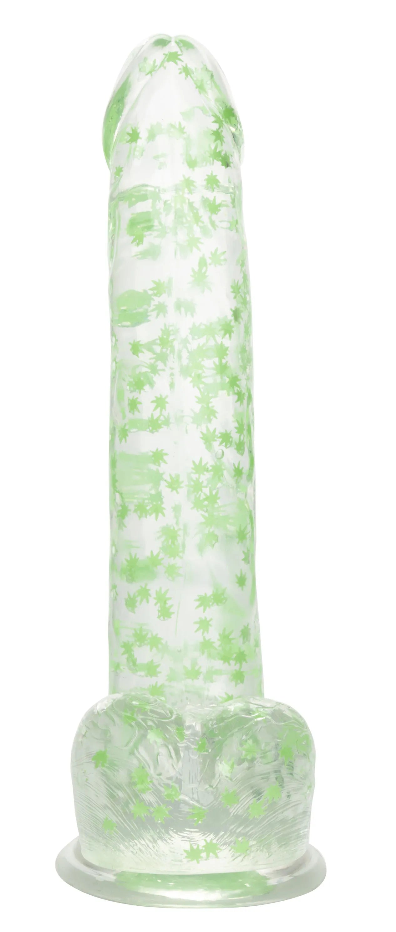 Naughty Bits I Leaf Dick – Glow-in-the-Dark 8 Inch Dildo > Dildos > Realistic Dildos