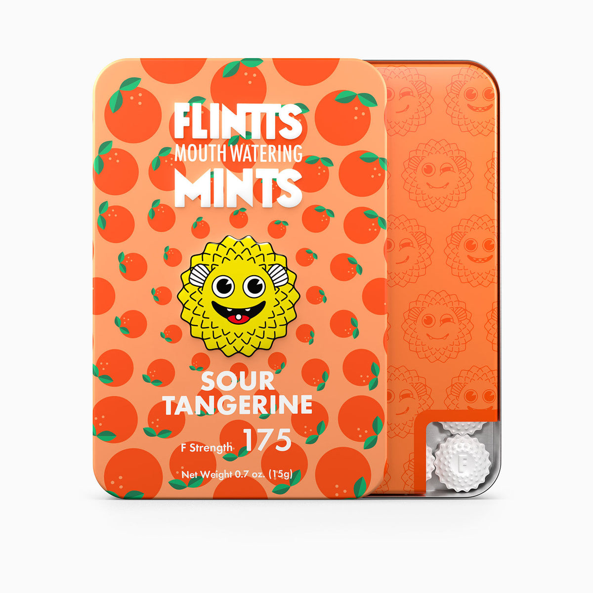 Flintts Sour Tangerine Mouth Watering Mints for Intimacy Care Default Title Oral Gels & Sprays