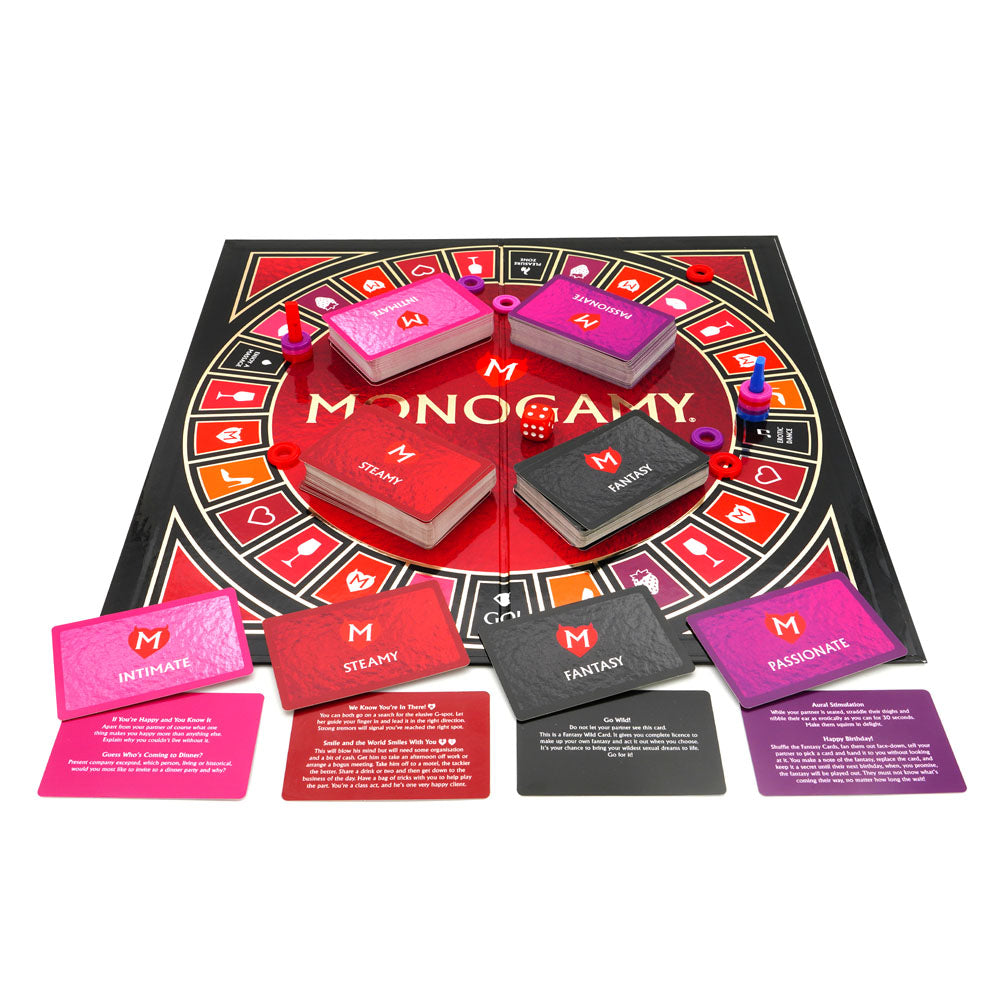 Monogamy Couples Board Game – Over 400 Seductive Ideas and Three Levels of Play > Novelties > Board Games