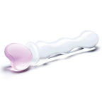 Glas Sweetheart (Pink) – Curved Glass Dildo 8 Inch > Glass > Dildos