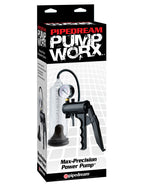 Pump Worx Max-Precision Power Pump – Heavy-Grade Acrylic 18cm Handheld Penis Pump