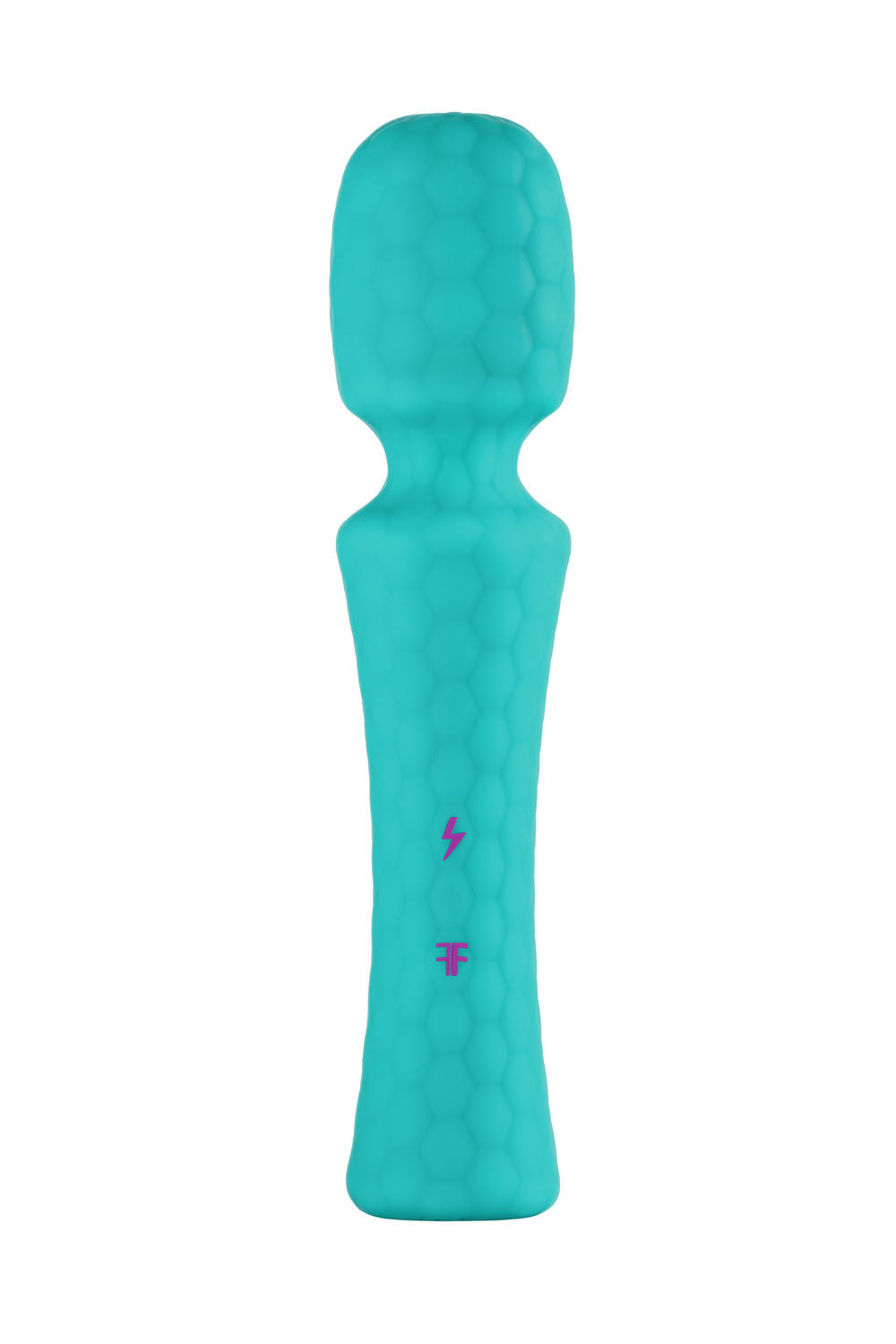 Ultra Wand (Pink) – Ergonomic Body Wand Vibrator with Flexible Head and 10 Vibration Modes Turquoise Electric Massager