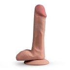 Dr Skin Plus 6 Inch Posable Realistic Dildo with Balls Vanilla > Dildos > Realistic Dildos