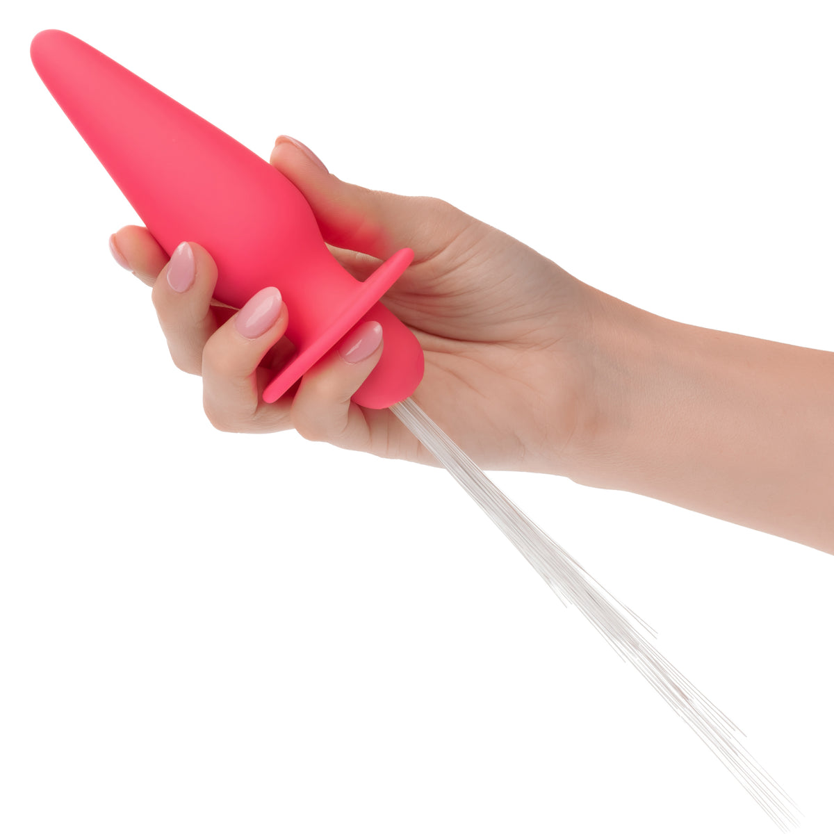 Southern Lights Vibrating Light Up Butt Plug Pink Silicone Rechargable Pink > Anal Range > Vibrating Butt Plugs