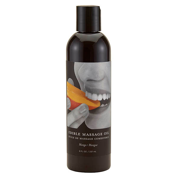 Edible Massage Oil Mango Flavored 237 Milliliter Bottle Default Title Massage Oil