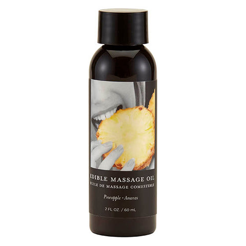 Edible Pineapple Massage Oil for Adult Intimacy 59 ml Bottle