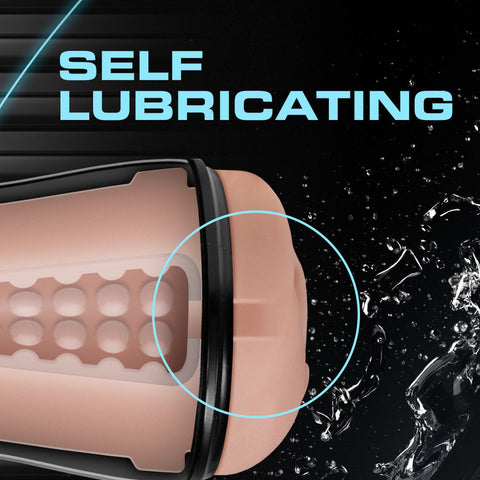 M for Men Soft and Wet Self Lubricating Stroker Cup Vanilla Strokers - Cup|Egg
