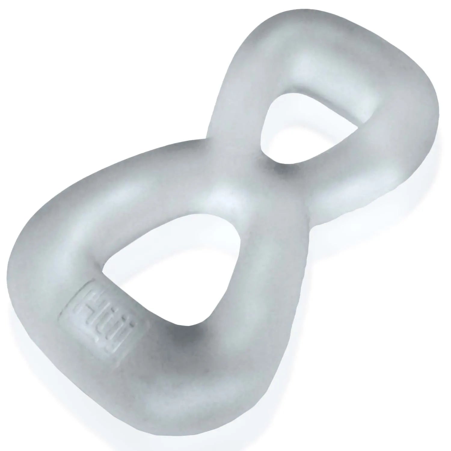 Boomerang Double-Ring Cockring & Nut-Tugger Clear Steam > Cock Ring > Single
